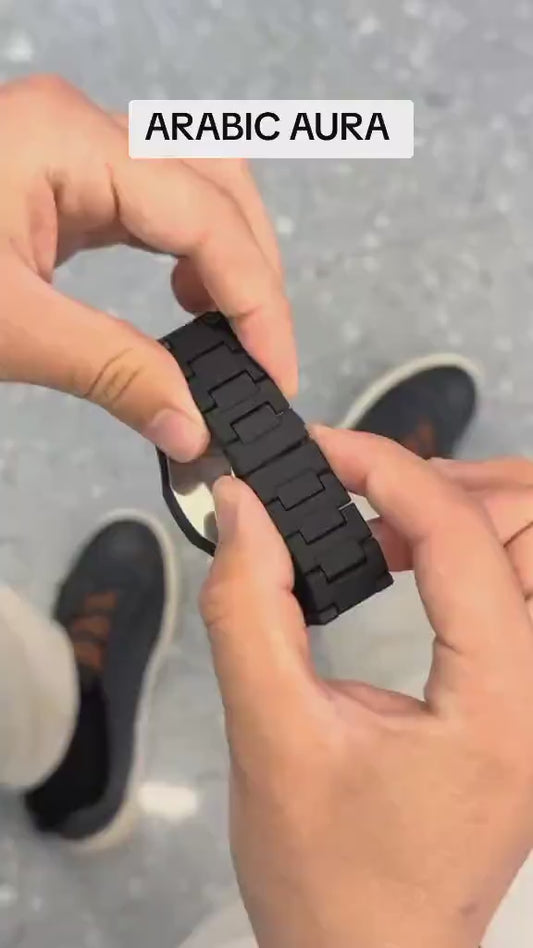 Aura Black Timepiece