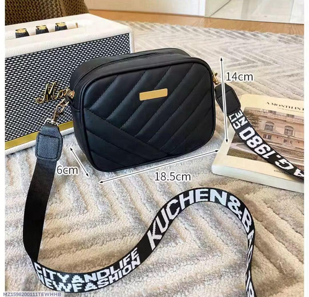 Trendy Crossbody PU Leather Bag for Women –